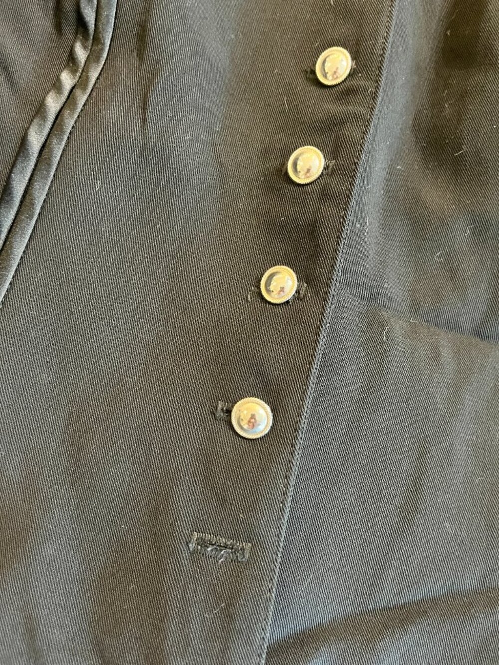 Womens Vintage Platinum by Dorothy Schoelen Black Blazer - 4 - Picture 4 of 7